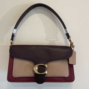 COACH Pebbled Leather Tabby Bag